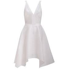 Shutter Dress 21 330 Rub Liked On Polyvore Featuring Dresses Sheer Dress White Color Dress Whi Necklines For Dresses White Short Dress White Sheer Dress