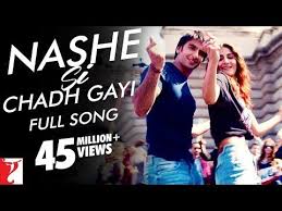 Nashe Si Chadh Gayi Full Song Befikre Ranveer Singh Vaani Kapoor Arijit Singh Youtube Bollywood Music Videos Songs Bollywood Music