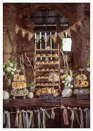 Festive Donut Dessert Table From California Country Wedding Wedding Dessert Table Wedding Desserts Donut Dessert Table