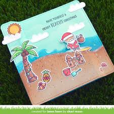 Lawn Fawn September Inspiration Week: Beachy Christmas