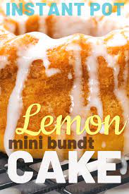 Easy Instant Pot Lemon Cake Recipe Pot Cakes Instant Pot Recipes Easy Instant Pot Recipes