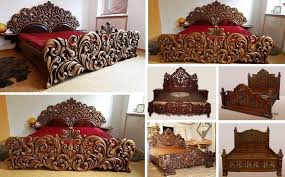 Unique Handmade Wooden Bed Frame Decor You Will Love Wooden Bed Frames Furniture Design Wooden Wood Bed Design