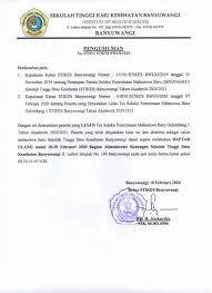 Yang dimaksud pppk atau p3k menurut pp 49 tahun 2018 adalah warga negara indonesia yang memenuhi syarat tertentu. Informasi Pengumuman Stikes Banyuwangi