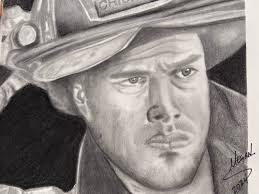 Taylor Kinney, Kelly Severide Drawing, Chicago Fire Sketch, Custom  Drawings, TV Show Drawings, Stella Kid, Firefighter Drawing, Chicago Fire