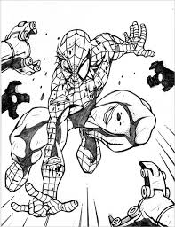 Our spiderman coloring pages are a simple and easy way to encourage and enhance creative expression. 30 Spiderman Colouring Pages Printable Colouring Pages Free Premium Templates