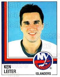 1987-88 Panini Stickers #93 Ken Leiter