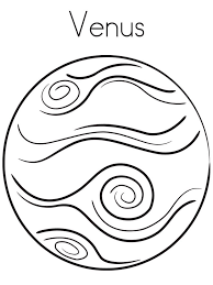 Planet Coloring Pages Mercury Venus Earth Mars With Images Planet Coloring Pages Planet Colors