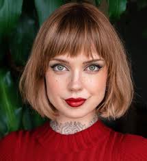 Short choppy bob with bangs, it is a hairstyle that you can choose on thin, thick or medium hair and you will never regret the result. 50 Newest Bob With Bangs Ideas To Suit Any Taste Hair Adviser