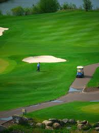 Best 26+ golf course wallpaper on hipwallpaper | golf. Hd Wallpaper Golf Green Cart Sand Trap Golf Course One Man Only Grass Wallpaper Flare
