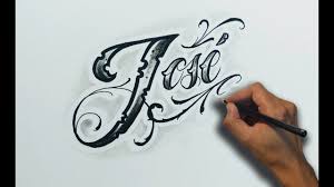 Otros santos llevan el nombre de josé, como san josé de calasanz o san josé de oriol, etc. Dibujando Letras Chicanas Jose Lettering Tattoo Time Lapse Drawing Nosfe Ink Dibujos Tatuajes Youtube