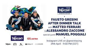 Sementara itu manajer tim, fausto gresini menyatakan, keluarga gresini terus berkembang dan tahun ini kami akan memiliki. 6th Of May Fausto Gresini After Dinner Talk With Gabri Rodrigo And Massimo Capanna Youtube