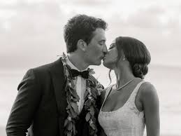 See more ideas about beach wedding attire, handsome groom, beach wedding. See The First Photos From Miles Teller And Keleigh Sperry S Elegant Wedding In Maui Vogue