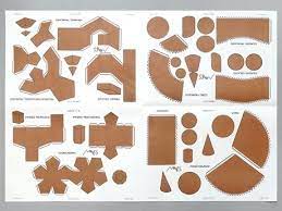 Create a design or pattern on your slab with smaller pieces of clay. Geometric Shapes Sheet By Mry3 Slab Pottery Pottery Patterns Slab Ceramics