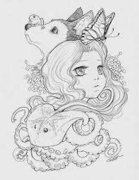 Pin By Melanie Castillo On Manga Manga Coloring Book Cute Coloring Pages Animal Coloring Pages