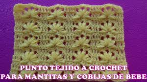 ¡porque la creatividad no tiene límites! Punto Tejido A Crochet O Ganchillo Para Mantitas Y Cobijas De Bebe Paso A Paso Facil Y Rapido Youtube