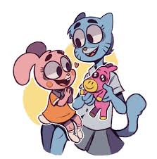 Nicole Watterson Megalotis They Re Fun To Draw First For The Amazing World Of Gumball World Of Gumball Cartoon Art