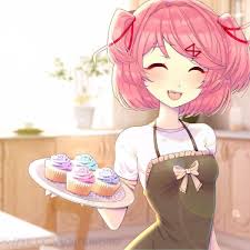 Cute Natsuki Literature Club Anime Literature