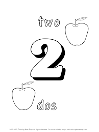 Numbers preschool preschool printables kindergarten worksheets preschool activities ordinal numbers teaching. Number 2 Coloring Pages Coloring Home