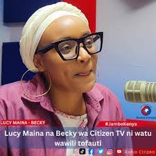 Lucy Maina's Instagram, Twitter & Facebook