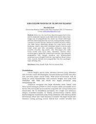 Ekonomi syariah adalah cabang ilmu yang berupaya melihat, menganalisis, dan akhirnya. Pdf Riba Dalam Perspektif Islam Dan Sejarah