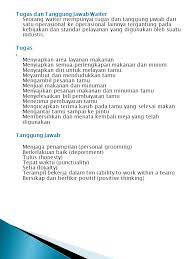 Maybe you would like to learn more about one of these? Procedure Pelayanan Di Restoran Ppt Download