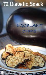 Diabetic Snack Eggplant Chips Recipe Eggplant Chips Diabetic Snacks Snacks