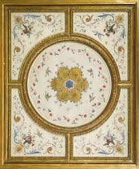 Jean Antoine Watteau Ceiling Decoration Probably Commissioned By The Marquis De Nointel For His Hotel Late Ceiling Art Painted Ceiling Dolls House Interiors