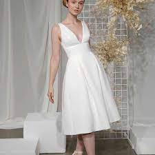 Create your romantic moment in the lulus delia white lace strapless midi dress! Little White Dress By Amsale Wedding Dresses By Season