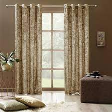 Featuring luxurious red and grey textured geometric patterning, this pair of lined curtains are fabricated from a durable polycotton blend, complete with an eyelet header. Curtains Crushed Velvet Thermal Insulated Room Darkening Eyelet Curtains 2 Panels Dark Blue International