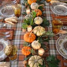Inexpensive Thanksgiving Table Decor Ideas High Style Low Budget The Budget Decorator In 2020 Thanksgiving Table Decorations Thanksgiving Table Settings Diy Thanksgiving Table