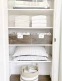 Image result for how deep should a linen cupboard be
