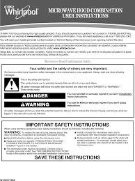 How to manually unlock the door on a top loader. Red199x Microwave Oven User Manual Whirlpool Microwave Products Development