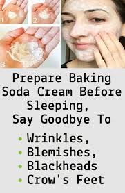 Prepare Baking Soda Cream Before Sleeping Say Goodbye To Wrinkles Blemishes Blackheads And Crow S Feet Indian Tick Baking Soda Cream Baking Soda Shampoo Baking Soda For Hair