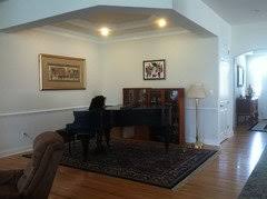 Multiply the height by 2.5 to 3 per foot. 10 Ft Or 9 Ft Ceilings Please Help