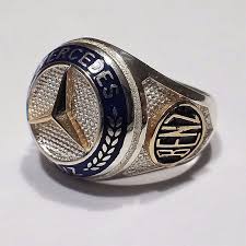 Mercedes Benz Bague Massif 925 K Serebro Sterlingov Bague Hommes Kolca Rings For Men Rings Solid 925 Sterling Silver