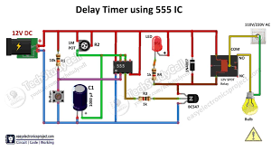 Image result for relay delay circuit