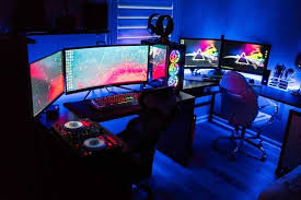 Trying Some Soft Rgb Lightning With My Ori Wallpaper Gaming Room Setup Video Game Room Design Video Game Rooms