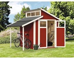 Geratehaus Konsta Studio Set 1 290 X 202 Schwedischrot Gartenhaus Schuppen Ideen Gartenhaus Pultdach