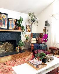 47 Romantic Bohemian Style Living Room Design Ideas Rengusuk Com Bohemian Style Living Room Living Room Decor Eclectic Eclectic Home