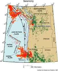 Intriguing Seismic Activity Along The Cascadia Subduction Zone Subduction Zone Cascadia Subduction Zone Subduction