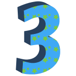 Download 3d Number 2 Vector Drawing Free Svg