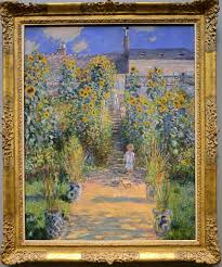 Claude Monet The Artist S Garden At Vetheuil 1880 National Gallery Of Art Art Claude Monet