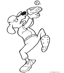 Maybe you would like to learn more about one of these? Dog Baseball Coloring Pages Baseball Coloring Pages Coloring Pages For Kids And Adults