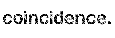 The state or fact of occupying the same relative. Coincidence Records Forced Exposure