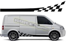 vw tranporter t5 graphics racing stripes vw transporter vw van