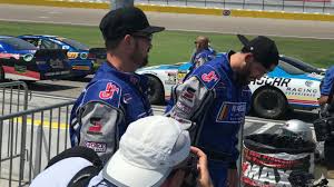 It's real life — at least, according to nascar driver kurt busch. Engelland Becomes Nascar Driver For A Day Busch Tries Hockey