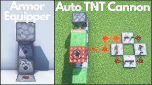 Maybe you would like to learn more about one of these? Minecraft 3 Simple Redstone Builds 5 Youtube