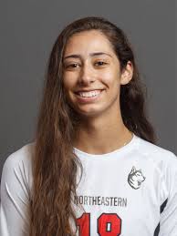 Weston's Athena Ardila a smash hit for Northeastern volleyball