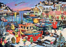 Details zu ravensburger limited edition white christmas puzzle 1000 pc.santa,forest animals. Ravensburger 13991 Home For Christmas Limited Edition 2019 1000pc Jigsaw Puzzle By Ravensburger Shop Online For Toys In The United States