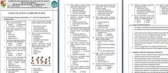 Senin, g juni 2014waktu : Download Soal Uas Ukk Pjok Kelas 5 Semester 2 K13 Revisi 2018 Dicariguru Com